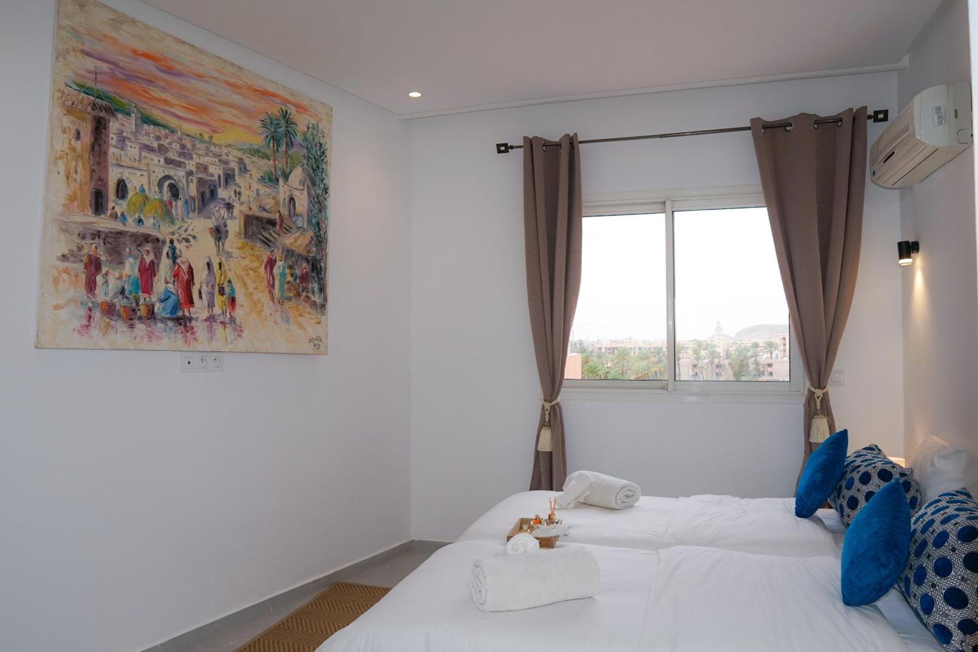 Majorelle - Luxe-terasse-parking Privee Appartement Marrakesh