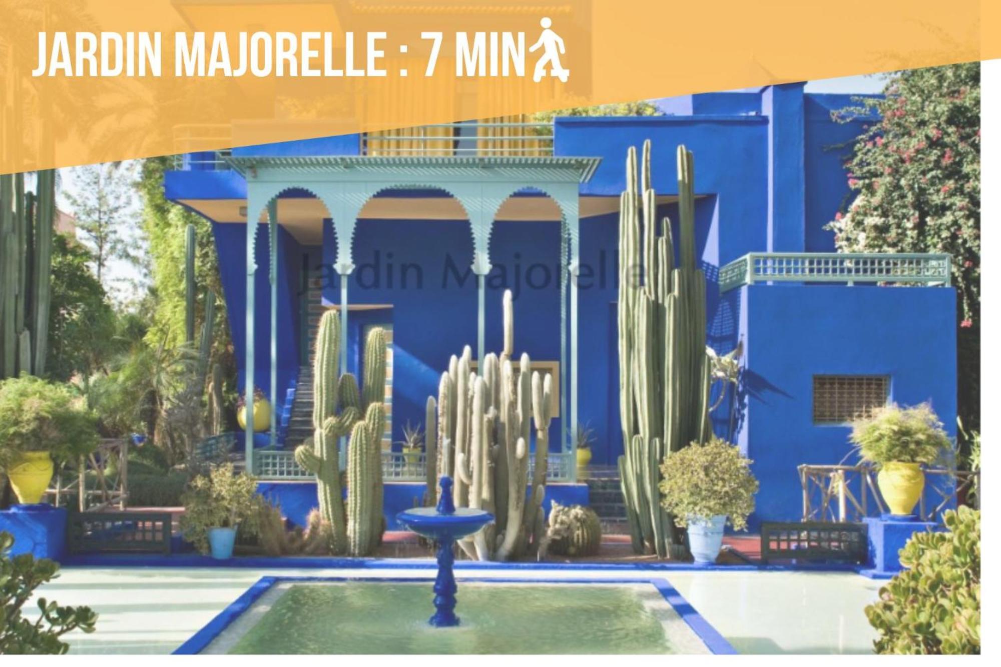 Majorelle - Luxe-terasse-parking Privee Appartement Marrakesh
