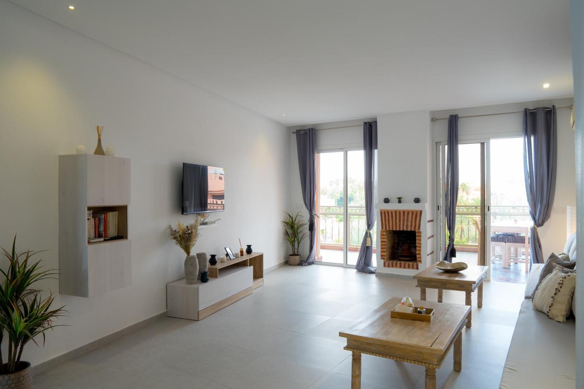 Appartement Majorelle - Luxe-terasse-parking Privee *